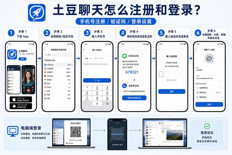 土豆 App 注册登录和验证码验证步骤